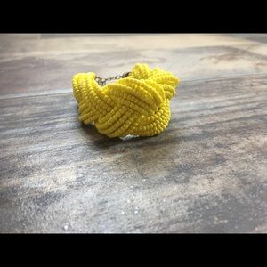 Braided bead bracelet
